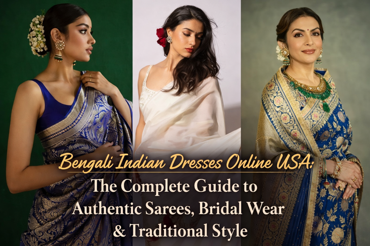 5 Must-Have Bengali Indian Dresses to Buy in USA  Rangreza