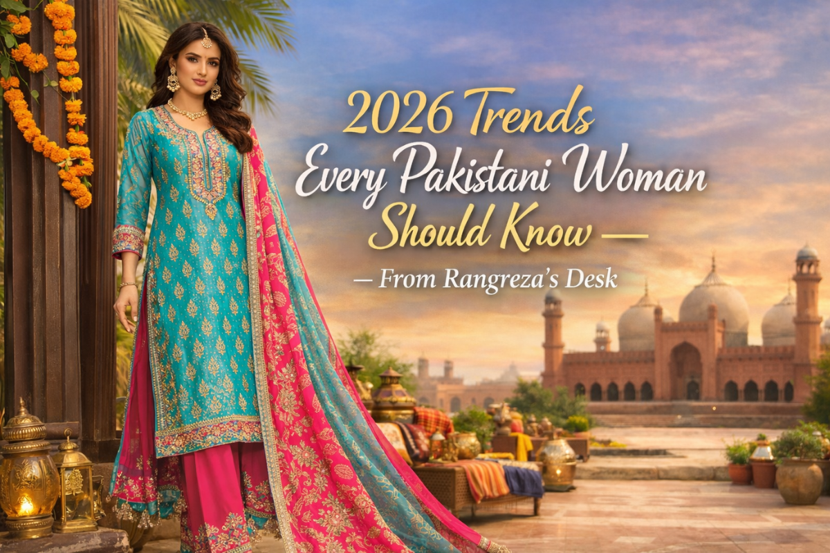 2026 Pakistani Women's Fashion Trends | Rangreza