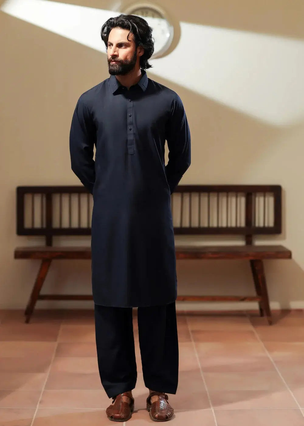 Ready to Ship Mens Shalwar Kameez | Loose-fit, All season, Daily