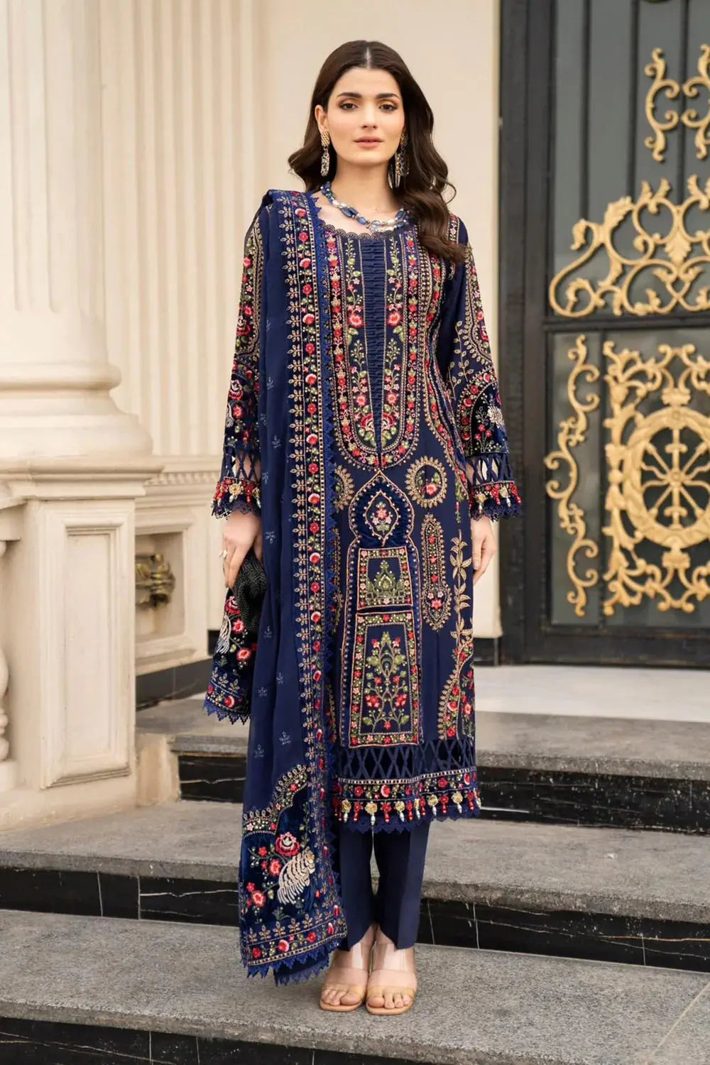 Pakistani Clothes - Stylish and Traditional | RR-3883-12 – Rangreza