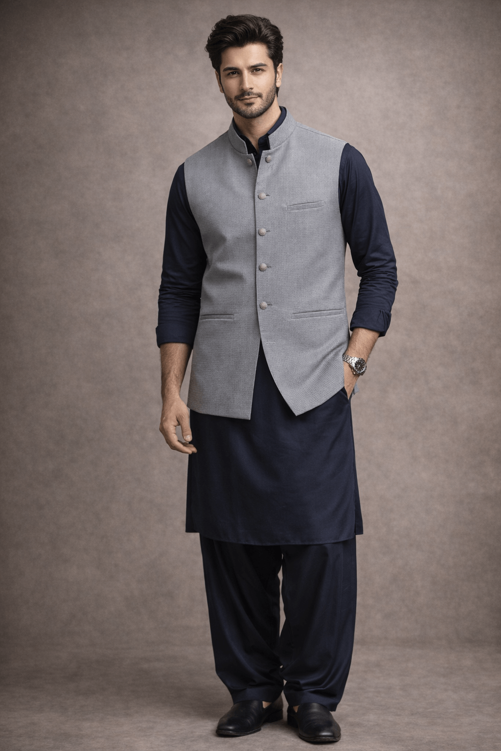SHOP J. GREY Mens Waistcoat Pakistani