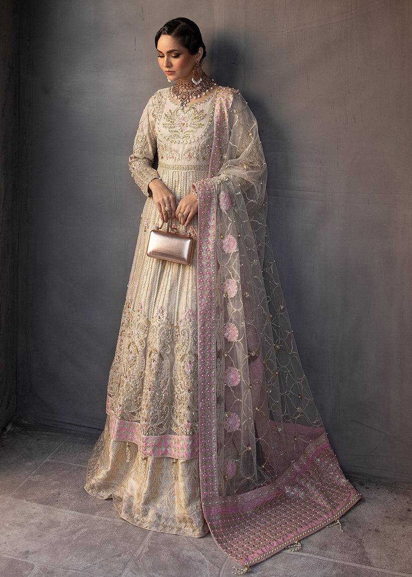 Pakistani Wedding Dress - Rangreza Embroidered Maxi Elegance Pakistani Wedding Dress - Rangreza Embroidered Maxi Elegance