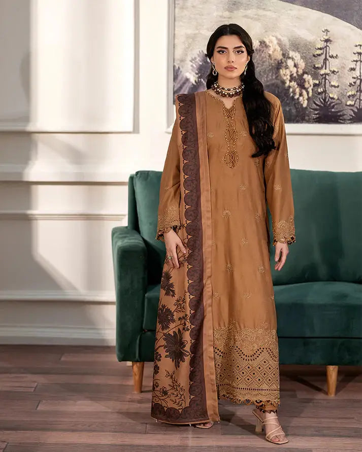 Shop Pakistani Clothes Dhanak Chikankari