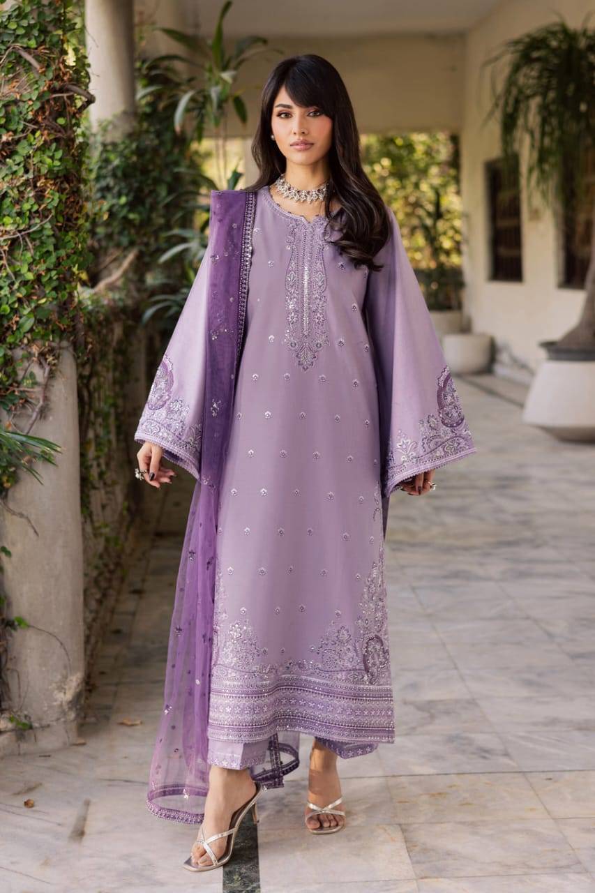 BATIK Lilac Hiba 3Pc - PARTY WEAR WOMEN DRESS | 3Pc Dress Rangreza BATIK Lilac Hiba 3Pc - PARTY WEAR WOMEN DRESS | 3Pc Dress Rangreza
