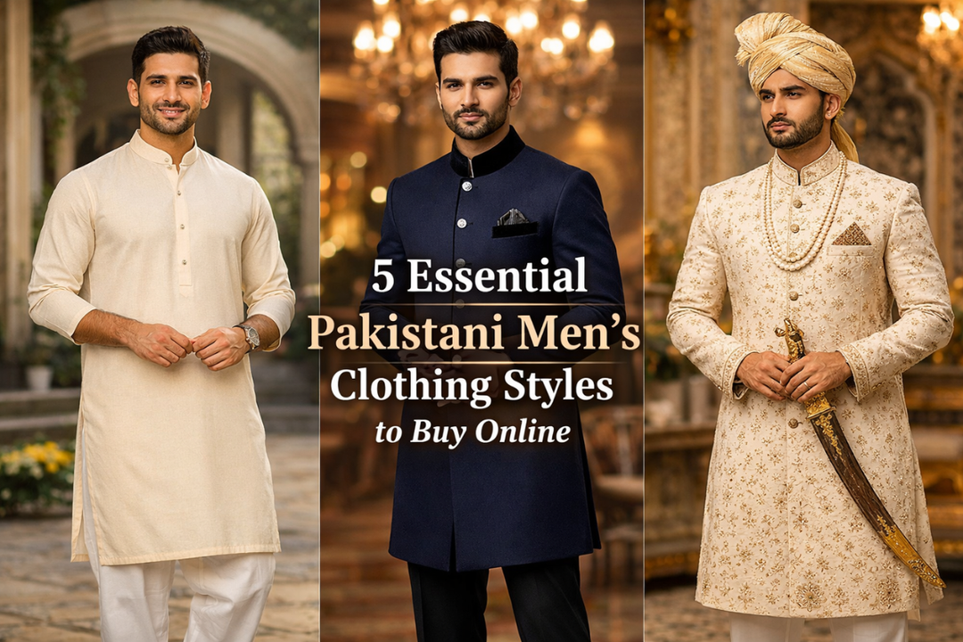 5 Popular Pakistani Clothing Styles for Men to Buy Online