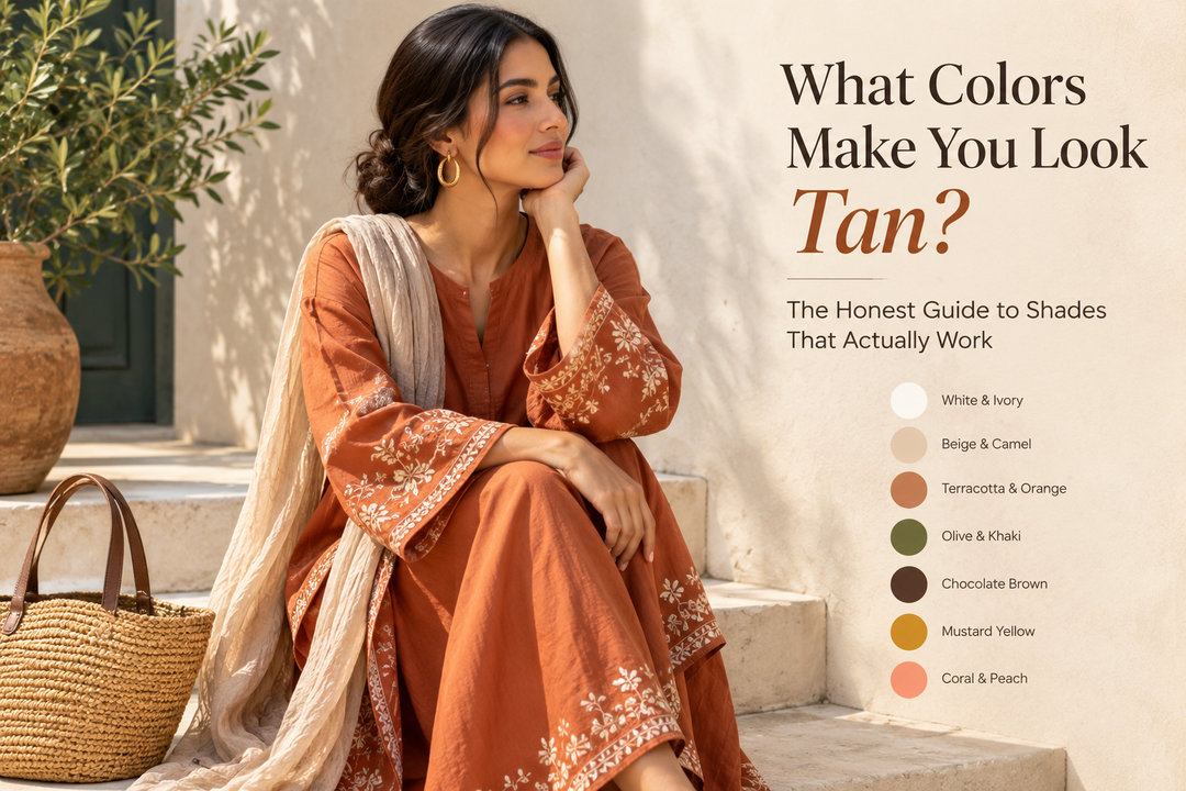 What Colors Make You Look Tan?
