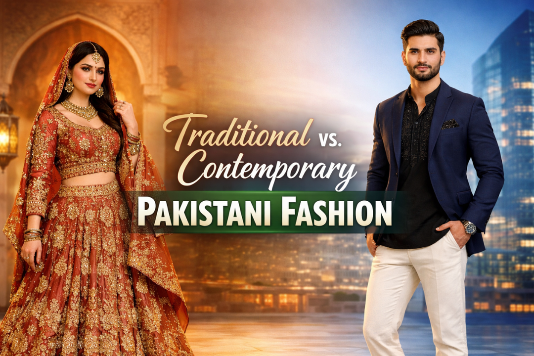 Traditional vs Contemporary Pakistani Fashion