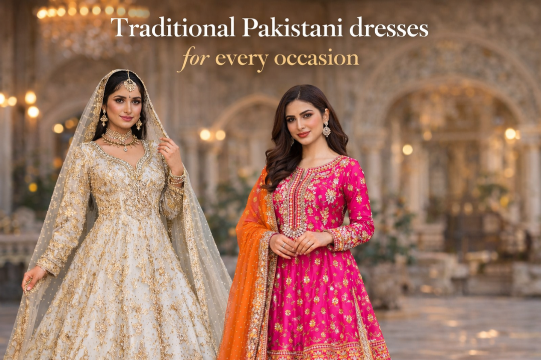 Traditional Pakistani dresses