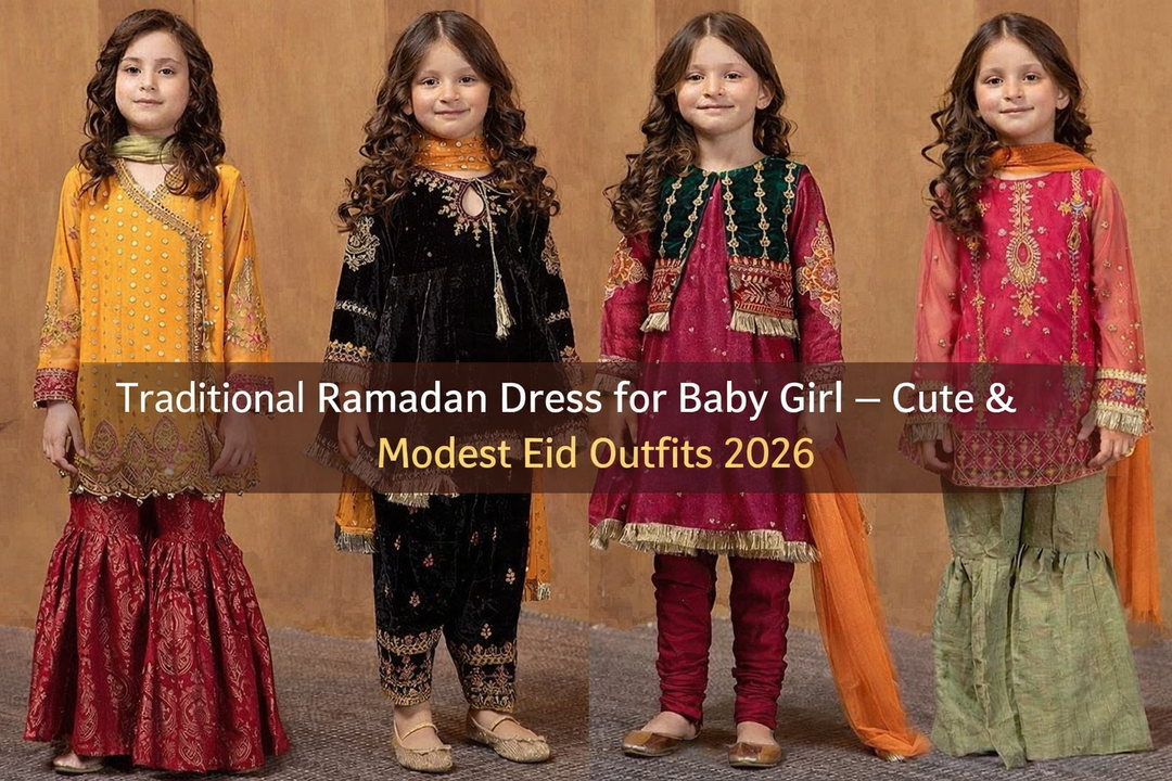 Traditional Ramadan Dress for Baby Girl 