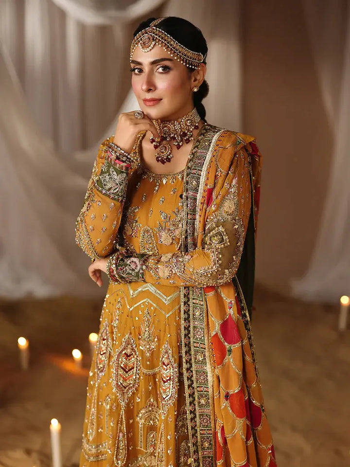 Close-up of wedding dress details and accessories