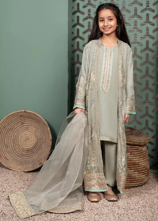 Pakistan Green Gown for Girl