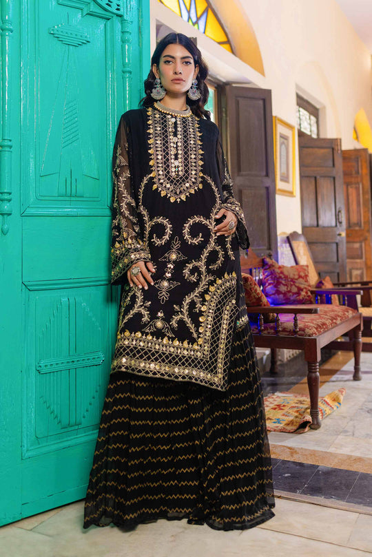 Shop Rang Ja Brand Pakistani Dresses gharara and Frock at Rangreza USA