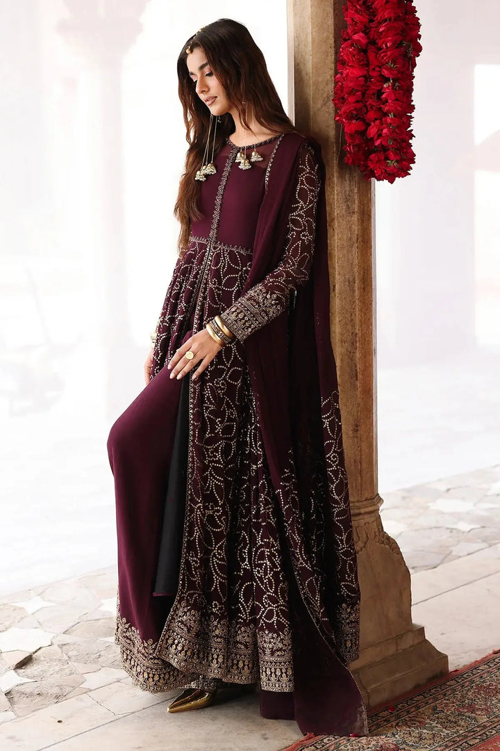 3-PC  Embroidered Chiffon | CMA-6-213-25