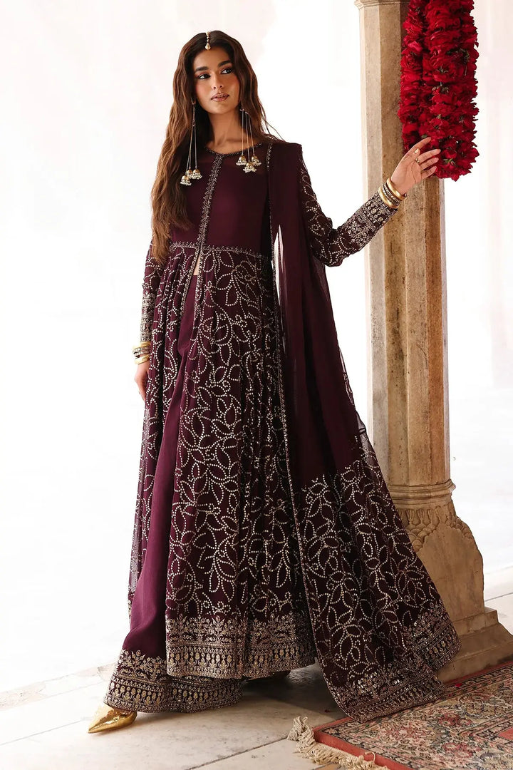 3-PC  Embroidered Chiffon | CMA-6-213-25