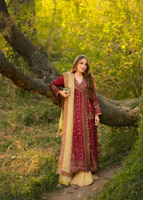 RANGREZA Pakistani Anarkali Dress | RR-3860-17