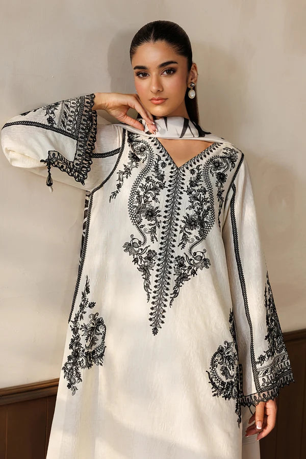 Baroque Embroidered Jacquard PR-1368