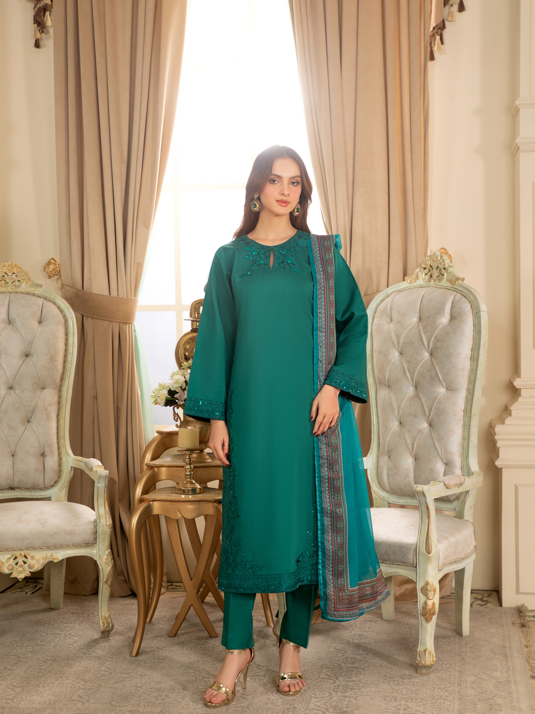 dark green eid dress white christmas dresses Dark Green Beaded Eid Abaya