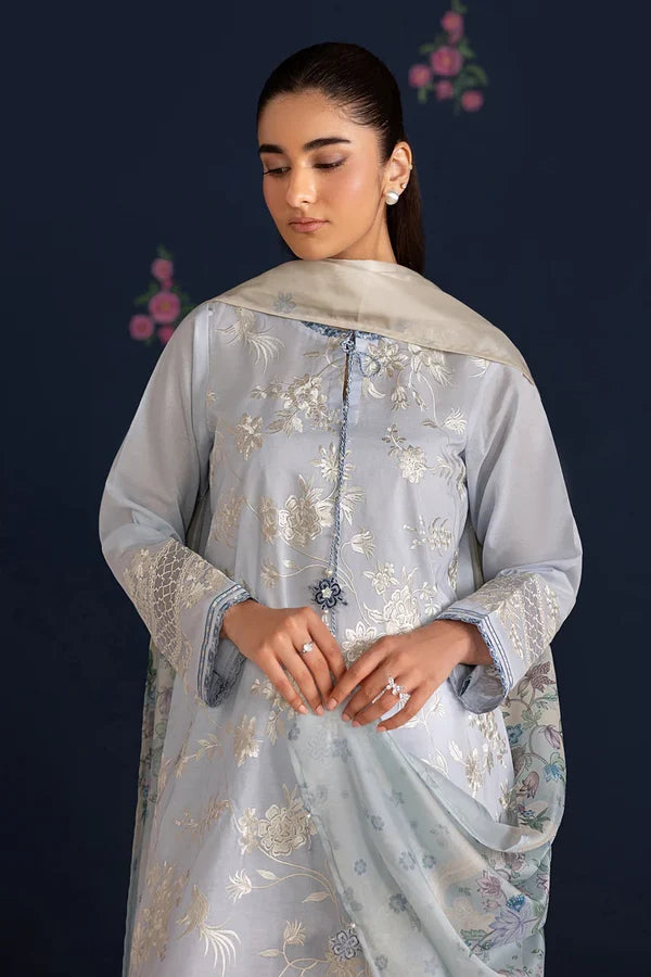 Baroque Embroidered Lawn SF-4466