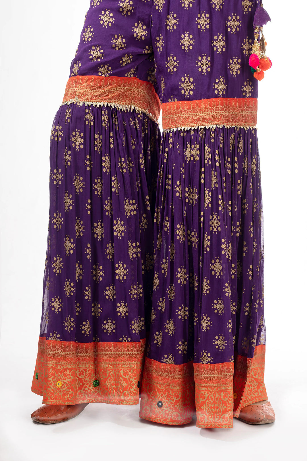 Purple Patti Traditional Clothing Pakistan