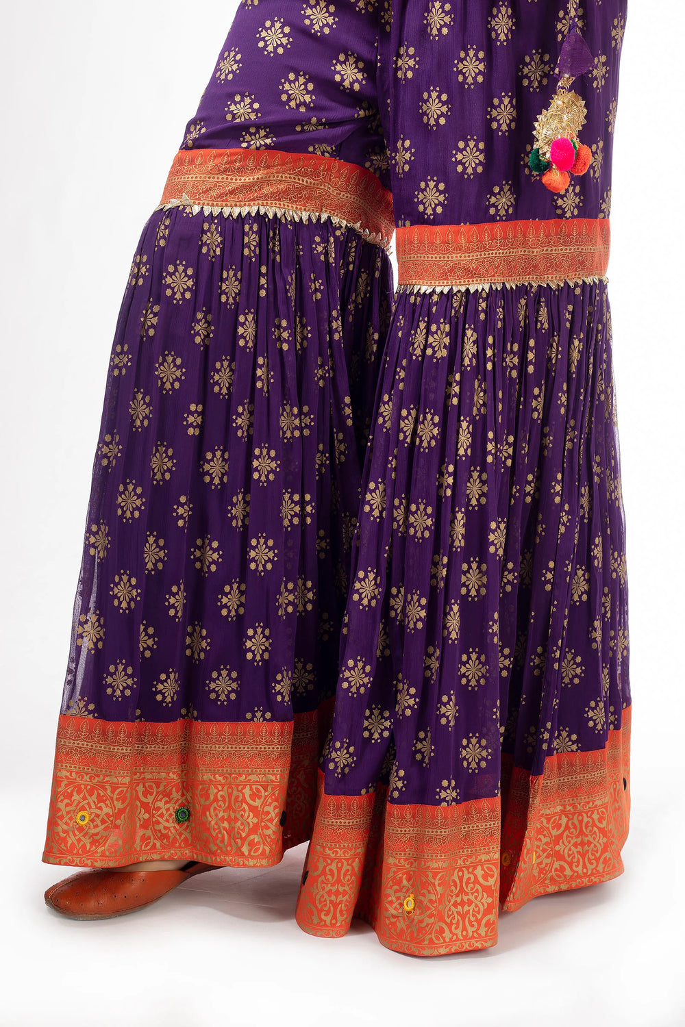 Purple Patti Traditional Clothing Pakistan