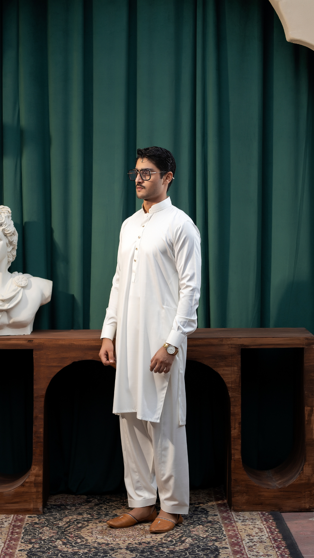 Rangreza's Pakistani Salwar Kameez for Male | Traditional Modern Touch