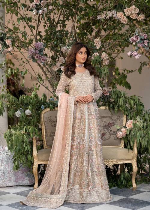 Agha Noor Two Piece 100% Pure Jacquard Lawn Shirt With Pent | S107195 main image 1