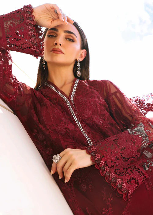 RANGREZA MAROON 3 PIECE DRESS | RR-1251