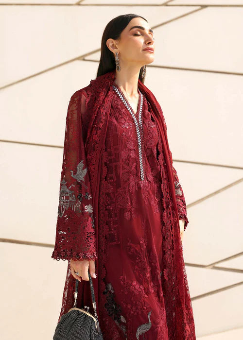 RANGREZA MAROON 3 PIECE DRESS | RR-1251
