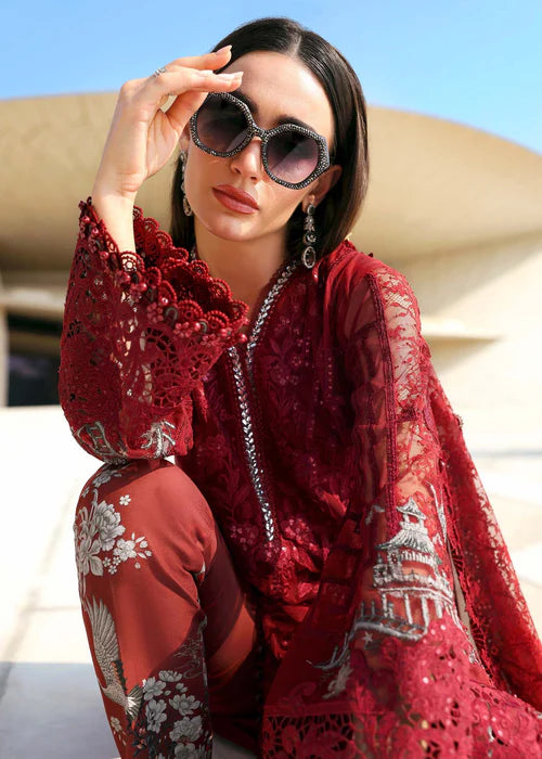 RANGREZA MAROON 3 PIECE DRESS | RR-1251