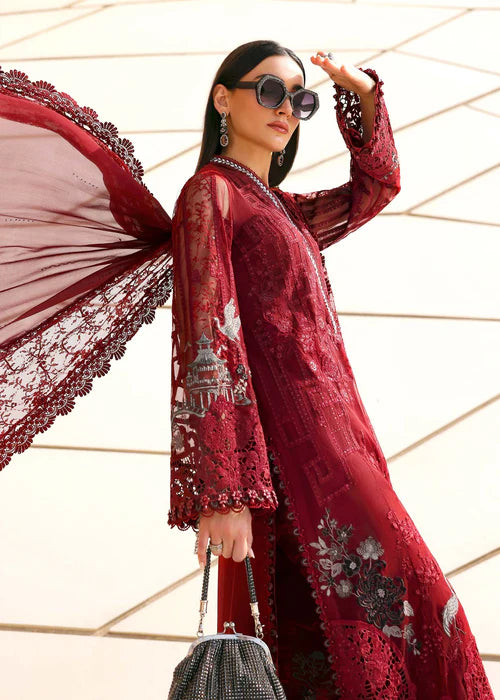 RANGREZA MAROON 3 PIECE DRESS | RR-1251