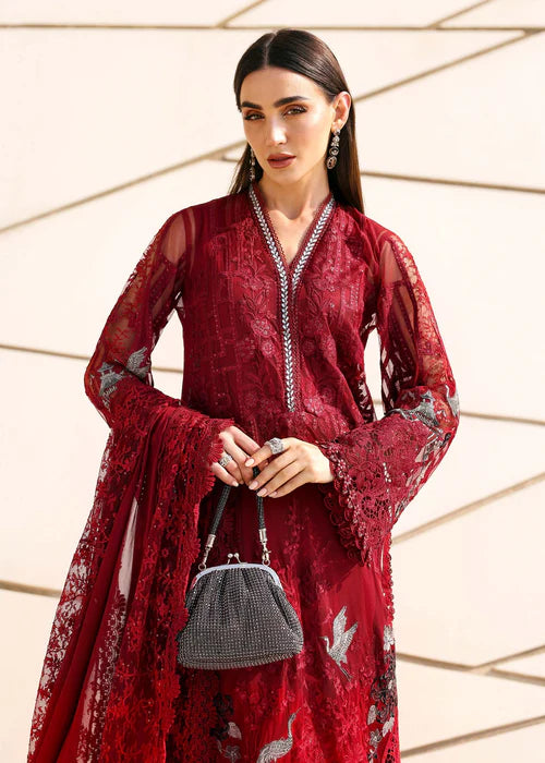 RANGREZA MAROON 3 PIECE DRESS | RR-1251