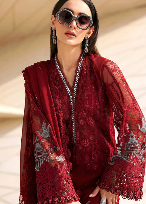 RANGREZA MAROON 3 PIECE DRESS | RR-1251