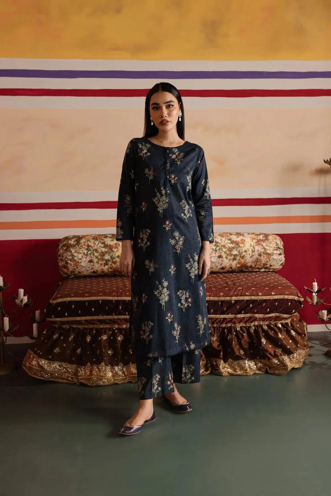 Lahore Designer Clothes - BATIK Knox 2Pc Printed Lawn Dress Rangreza Lahore Designer Clothes - BATIK Knox 2Pc Printed Lawn Dress Rangreza