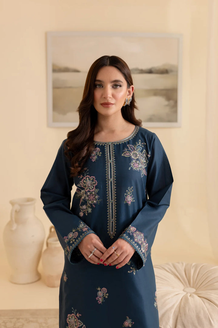 BATIK Embroidered Lawn Dress Adira 2Pc