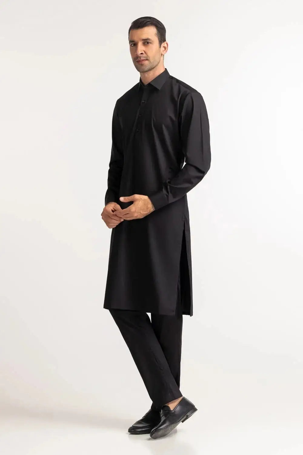 black kameez shalwar | R-01