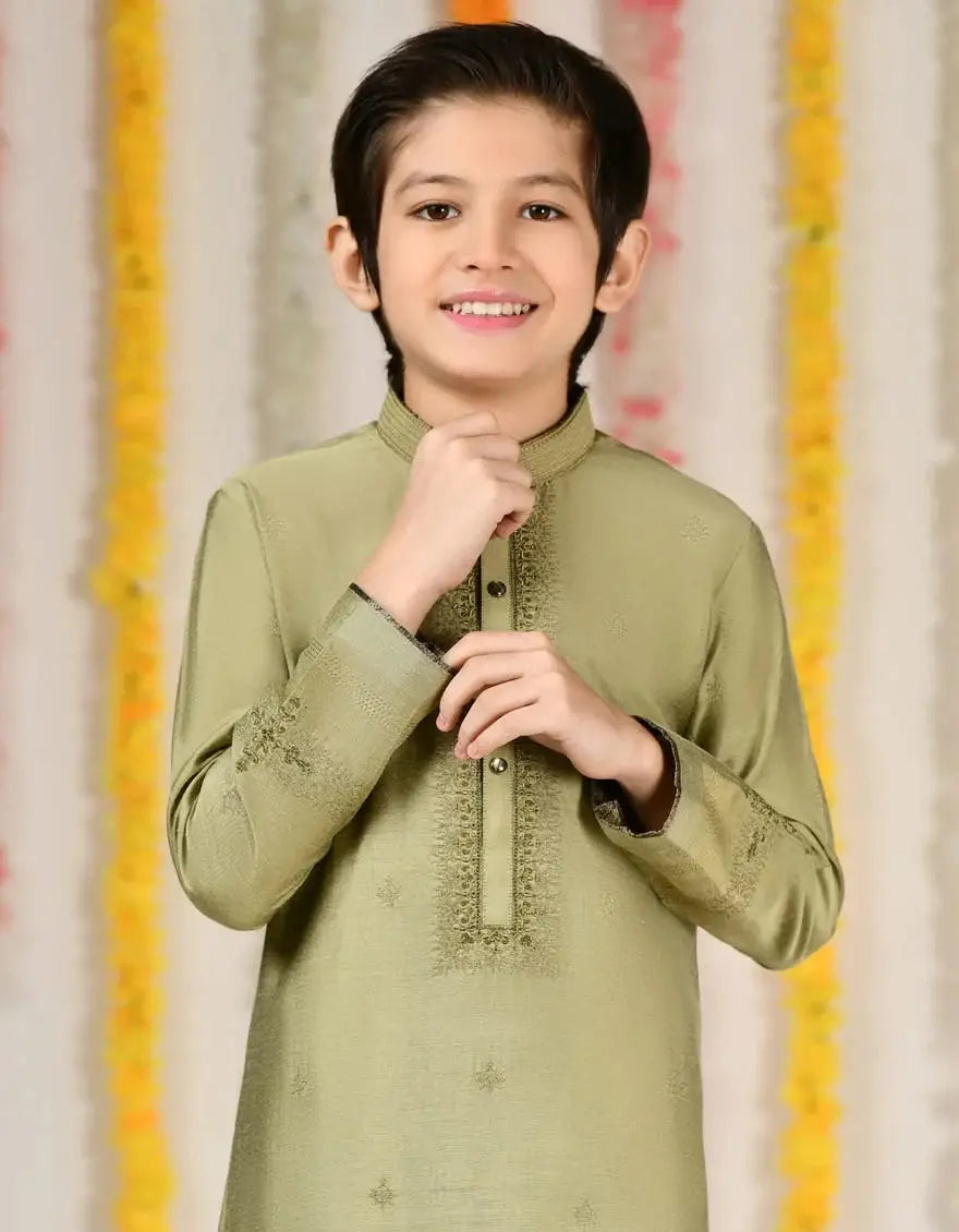J. BOYS KURTA TROUSERS SET | JCKSPA-48123