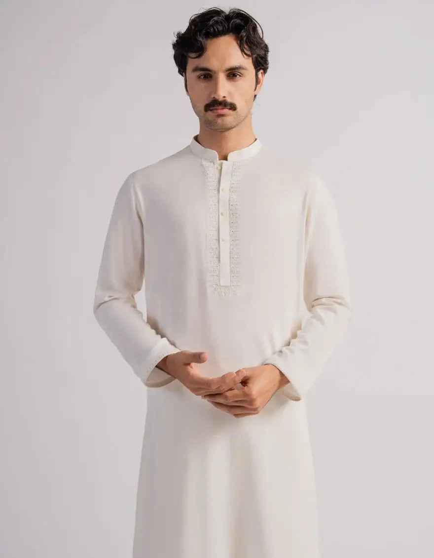 cream formal suit with waistcoat | JJKSVCA50562-20
