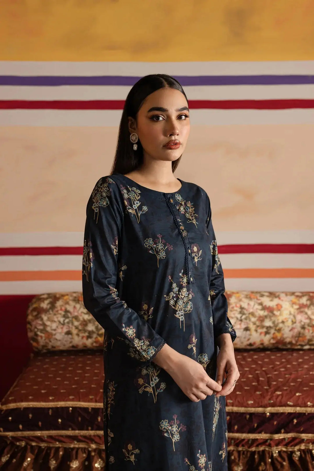 Lahore Designer Clothes - BATIK Knox 2Pc Printed Lawn Dress Rangreza Lahore Designer Clothes - BATIK Knox 2Pc Printed Lawn Dress Rangreza