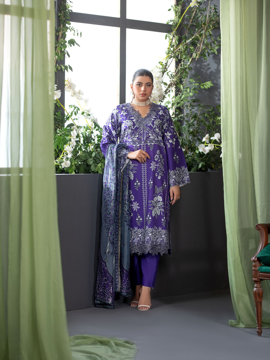 Khaadi 2 Piece Floral Shirt And Pant | Ees24506b