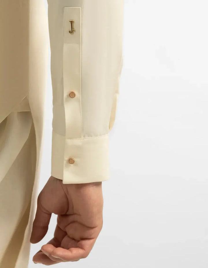 J. MEN Beige plain kameez shalwar | JJKSA-60124