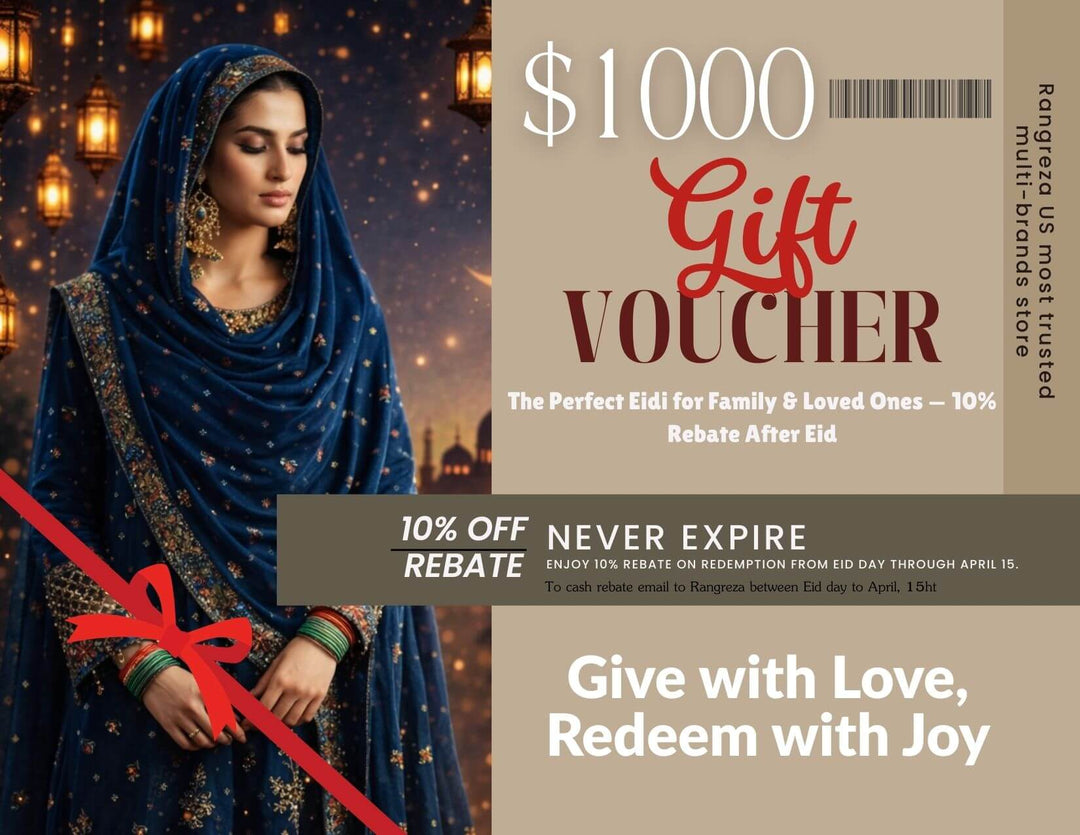 Rangreza Eid Gift Voucher – Gift For Eid