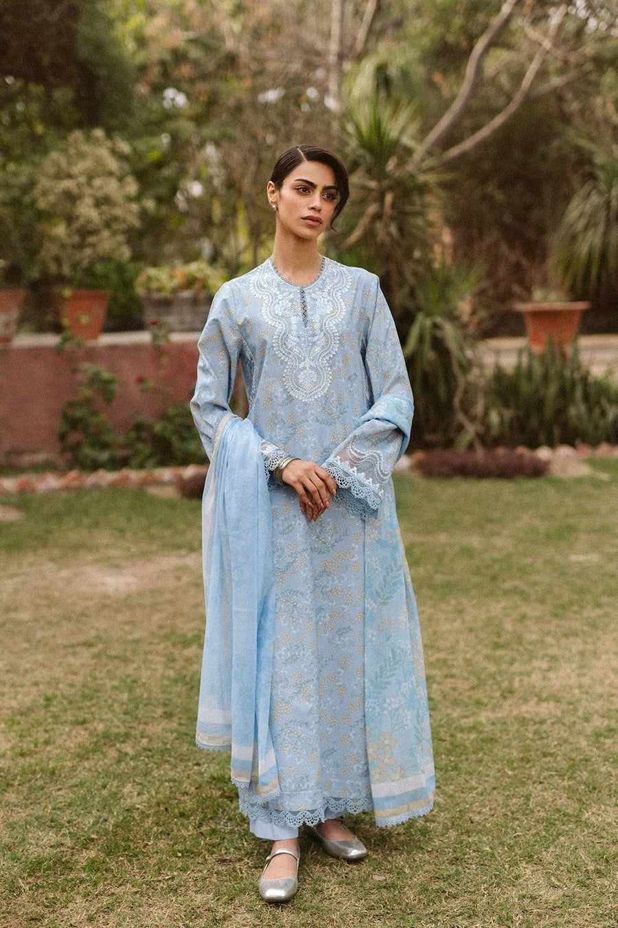 Ayzel By Afrozeh Digital Printed | Vezia-100