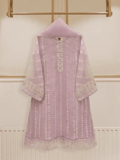 Agha Noor Two Piece Pure Organza Embroidered Shirt With Dupatta | S107193