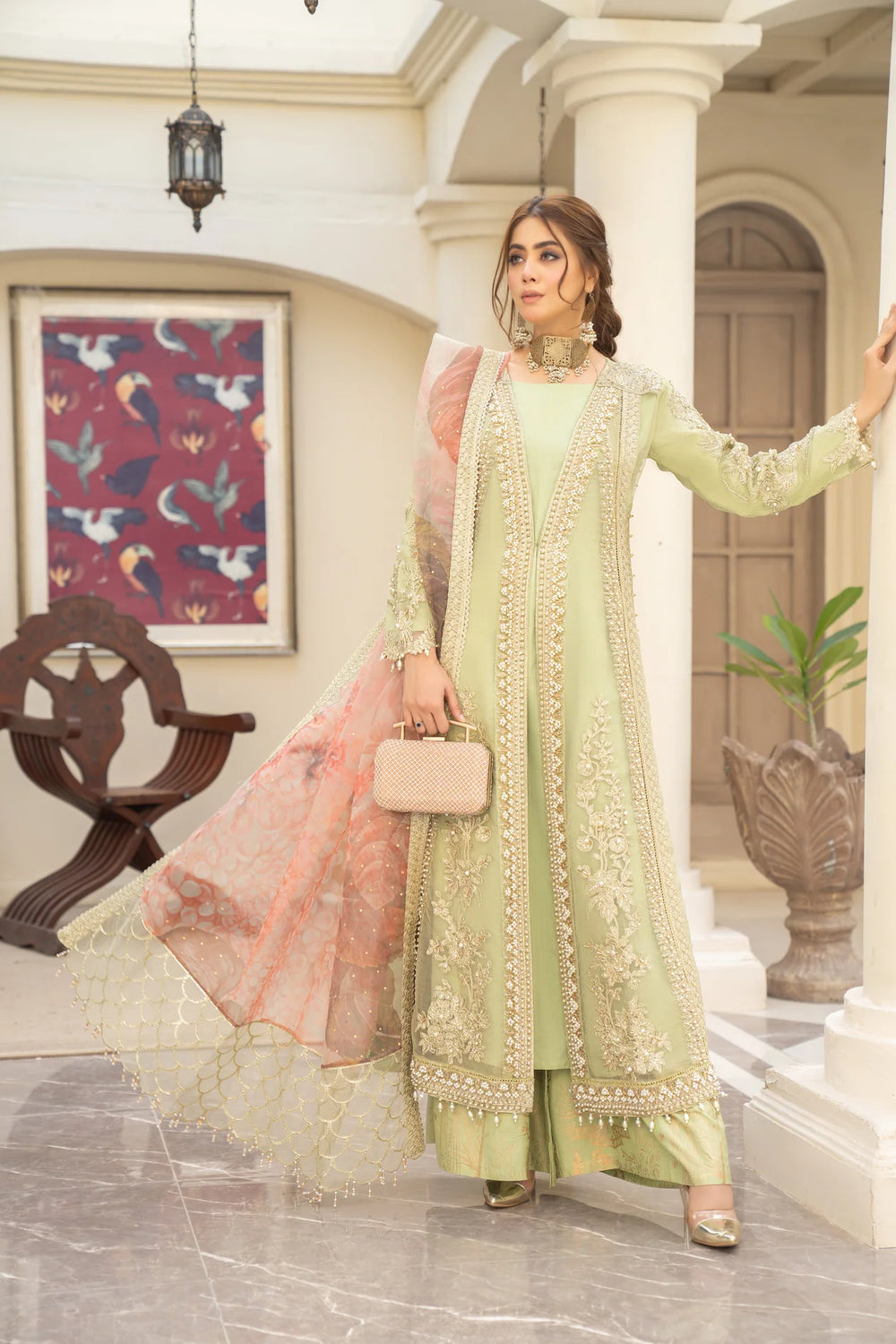 Rangreza Pakistani Ready To Wear | RR-3639-19 - view 2