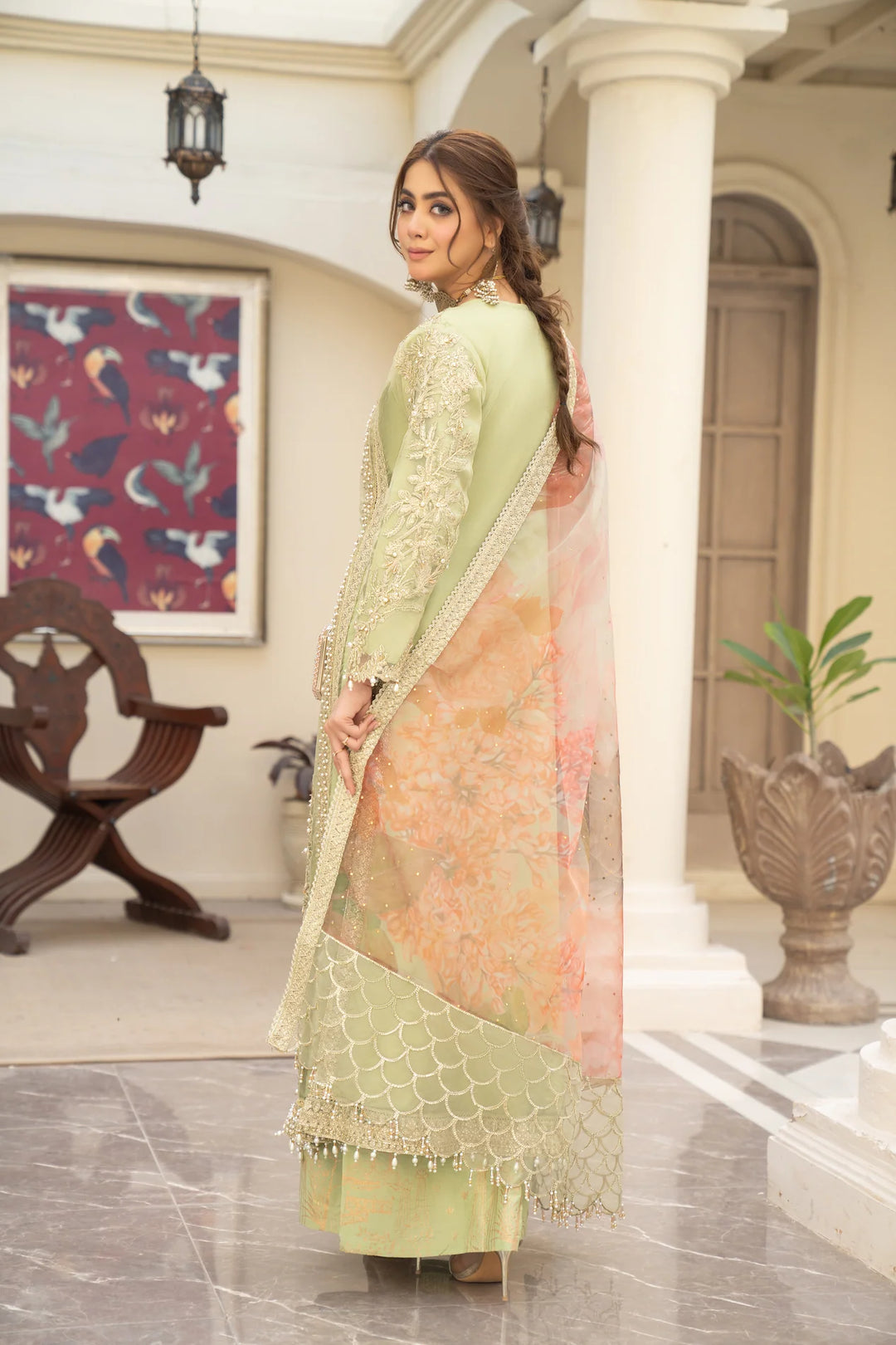 Rangreza Pakistani Ready To Wear | RR-3639-19 - view 4