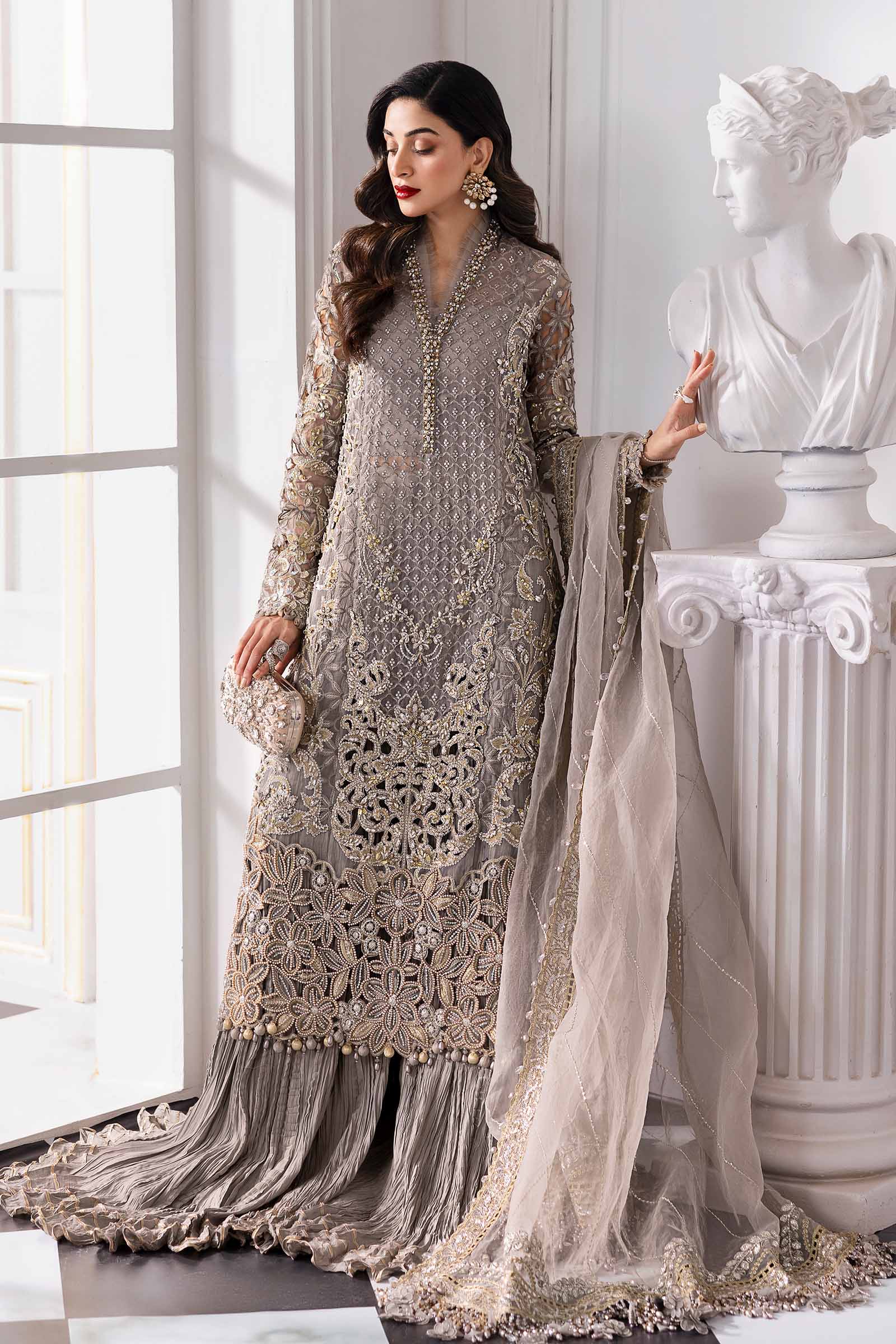 Women's 3-Piece Suit - Pakistani Shalwar Kameez | Timeless