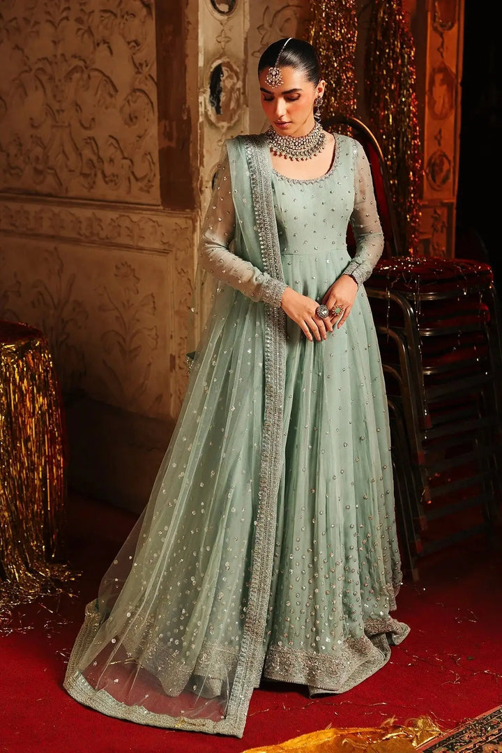 3-PC Embroidered Chiffon Suit | CMA-5-258-37