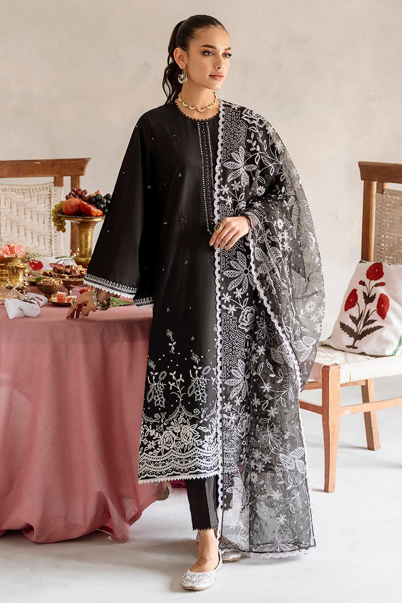 Cross Stitch Black Pakistani Ethnic Dress Causal | CS-0212