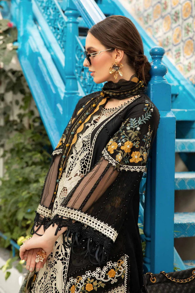 RANGREZA RANGREZA PAKISTANI PARTY WEAR DRESS | AL-932-09 SHIRT BOTTON AND DUPATTA RANGREZA USA 7327625425 United States S Black Lawn S / Black / Lawn M / Black / Lawn L / Black / Lawn XL / Black / Lawn