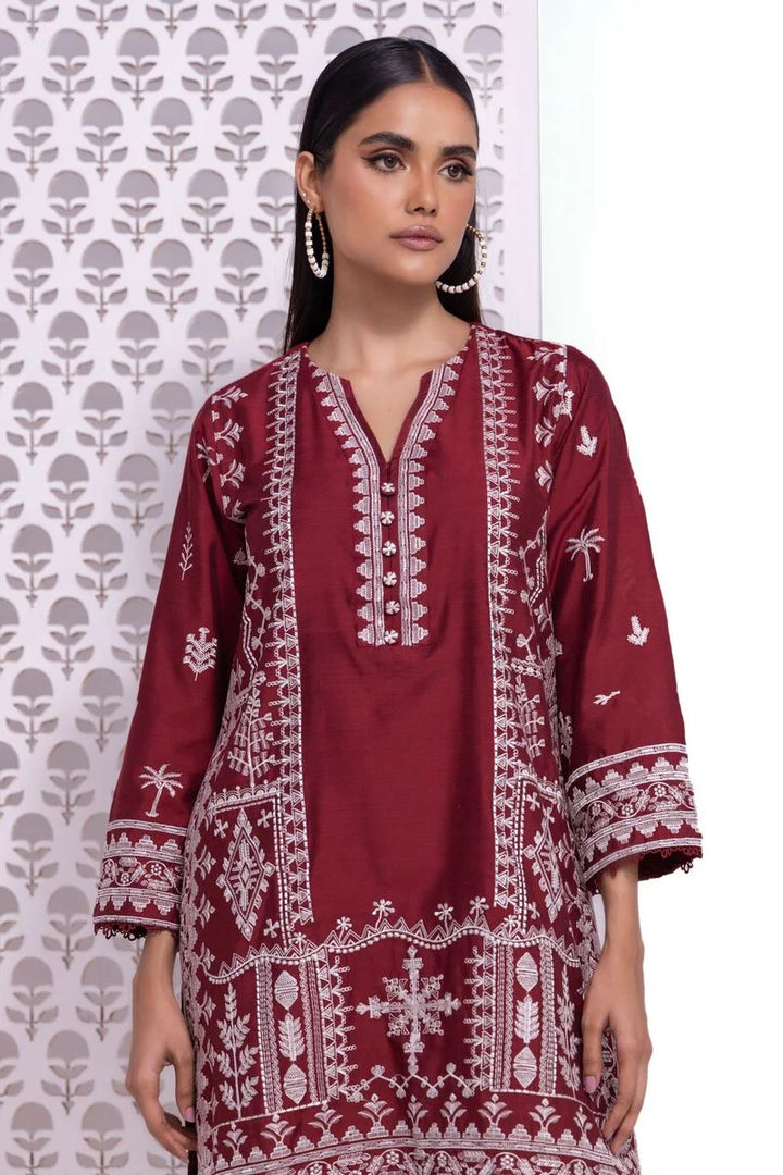 KHAADI 3 PIECE EMBROIDERED DRESS | EST24508-14